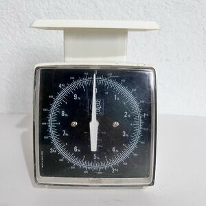 Vintage Kitchen King Food Prep Weigh Scale 4.5 Kg 10 lbs